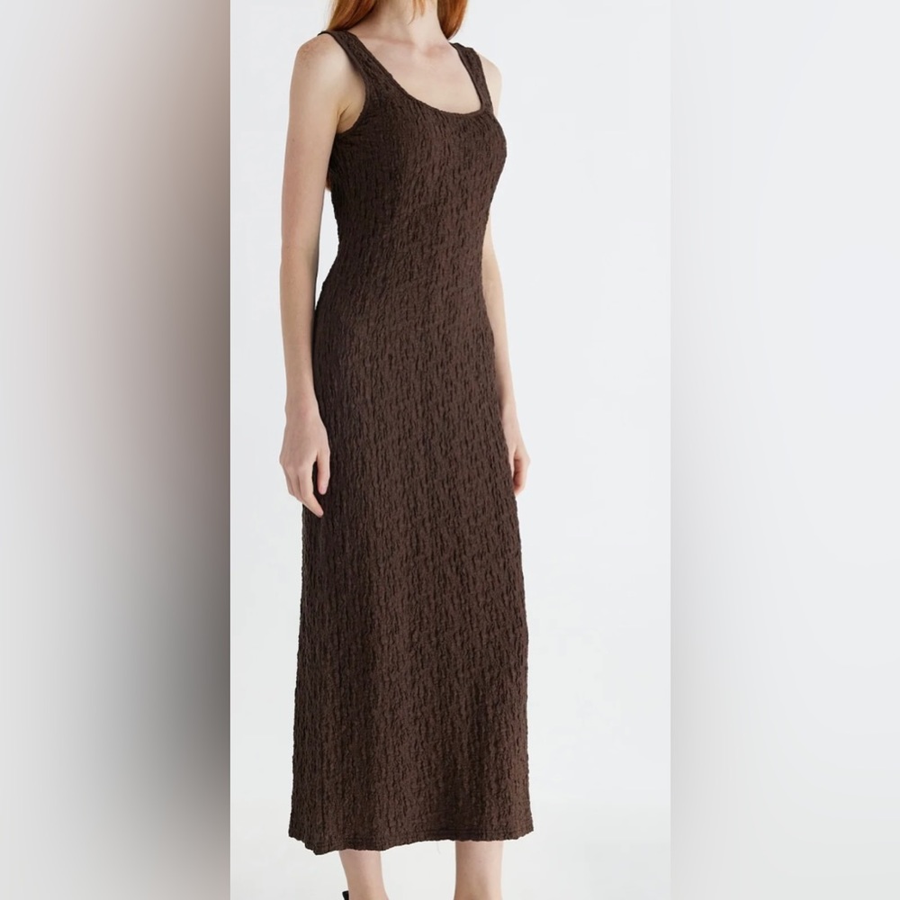 The Claudia Dress - chocolate brown